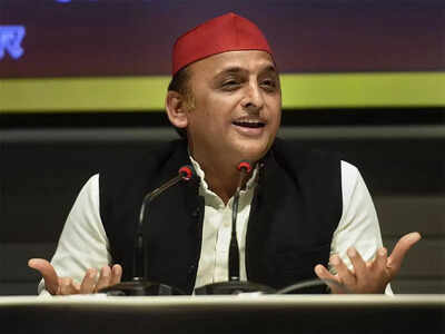 'Fierce falling contest between rupee and BJP's image': Akhilesh Yadav | India News