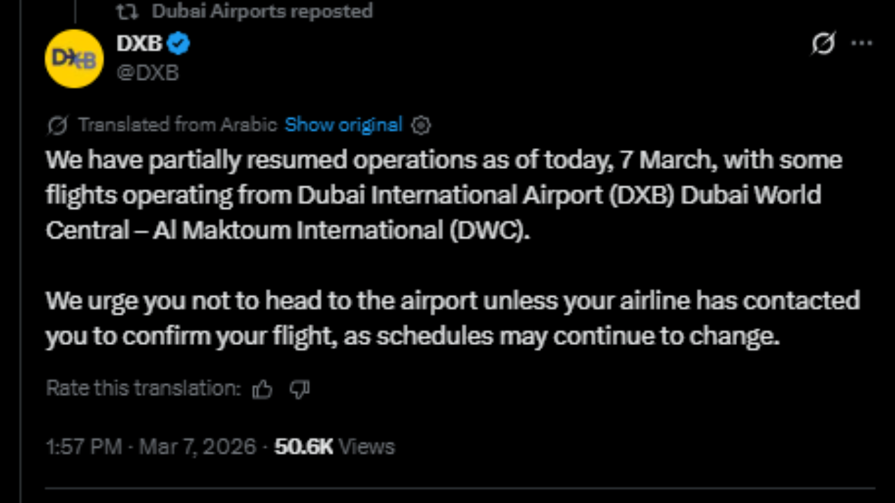 Dubai airports update: Flights restart but full schedules yet to return; passengers advised to be flexible about travel |