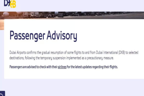 Dubai International Airport (DXB) slowly restores flight operations after temporary suspension; passengers urged to verify airline updates |