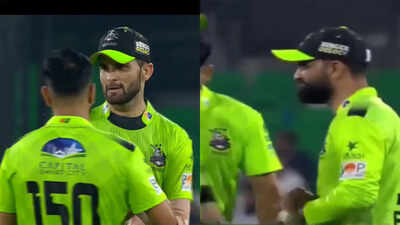 Ball-tampering in PSL! Fakhar Zaman caught on camera, Afridi reacts - WATCH | Cricket News