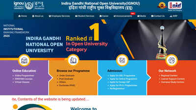 IGNOU BEd hall ticket 2026 to release soon on ignou.ac.in; here's how to download the admit card