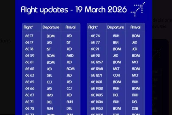 Dubai Airports update March 19: Air India schedules 48 West Asia flights; IndiGo resumes Dubai operations