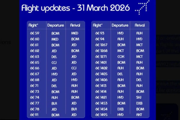 Dubai Airports Update March 31: IndiGo, Air India continue operations; Qatar Airways, Lufthansa and other airlines also issue advisories