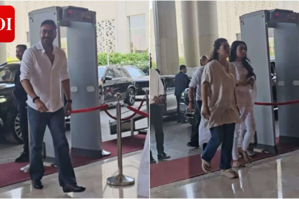Manish Malhotra's mother Sudarshan Malhotra's prayer meet: Ajay Devgn, Vicky Kaushal, Sara Ali Khan, and more offer condolences |