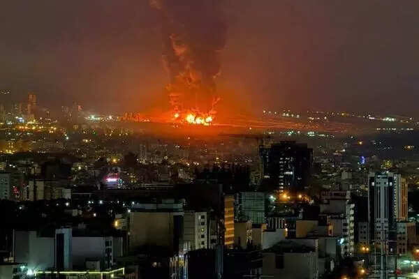 Tehran Toxic Rain: ‘Can’t breathe... there is oil smoke inside homes, hospitals’: Iranians tell kin in India | India News