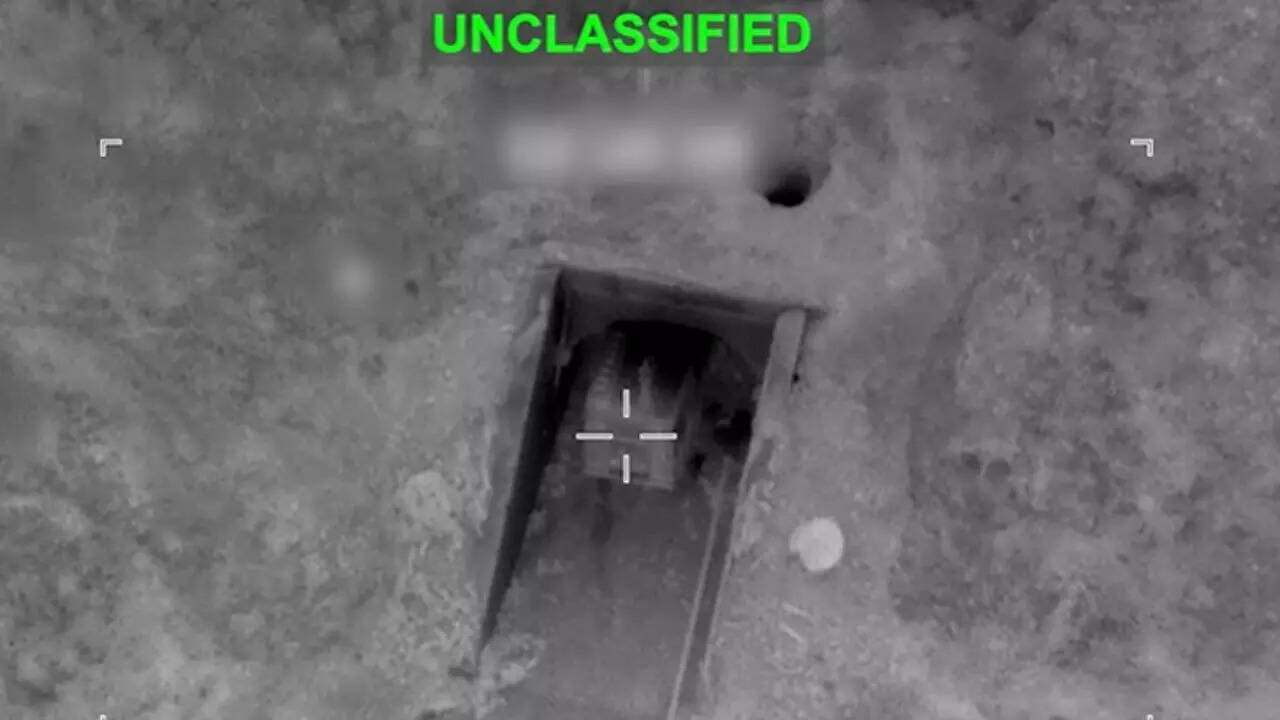 'Won’t stop looking': US releases video of strike on concealed Iranian missile launcher