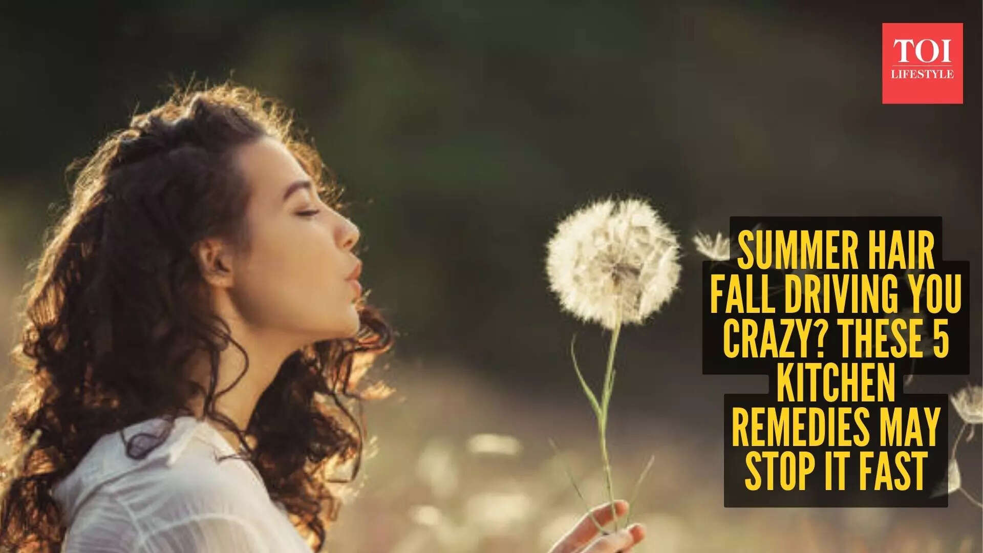 5 kitchen secrets to save your hair from the summer heat