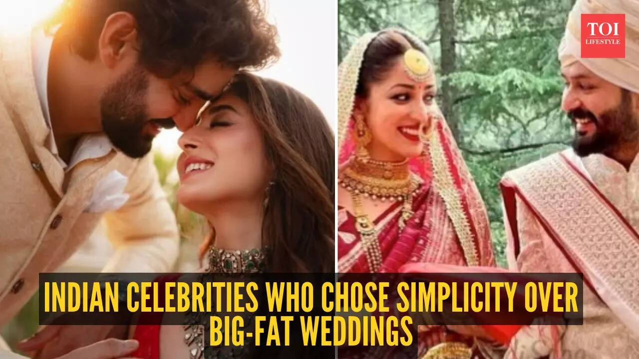 10 Indian celebrities who chose simplicity over big-fat weddings