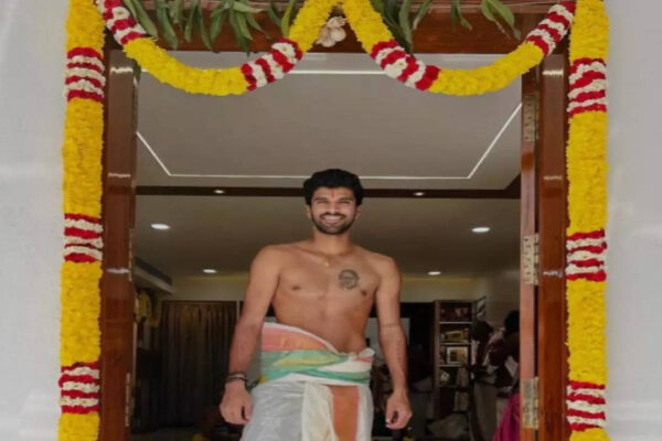 Cricketer Washington Sundar’s home in Chennai is pure beauty! It reflects his deep family roots and South Indian traditions