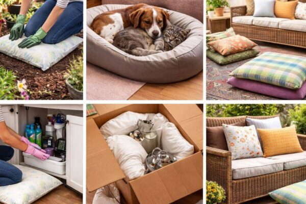 Not sure what to do with old pillows? Here are smart ways to reuse them