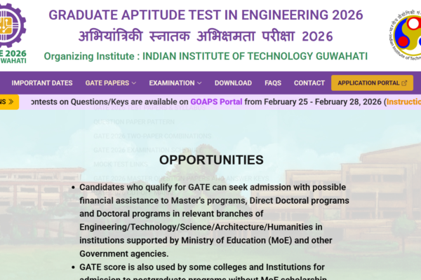 Gate 2026 Result Login: GATE result 2026 released at gate2026.iitg.ac.in: Direct link to download scorecards here