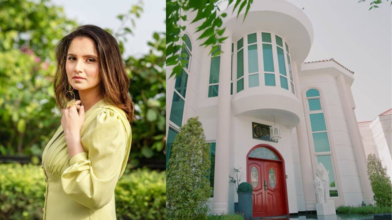 Tour of Sania Mirza’s ₹13 crore Hyderabad residence; a Greek-inspired luxury villa with personal style