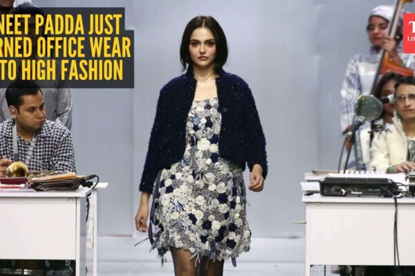 Aneet Padda’s showstopper look just rewrote office fashion rules