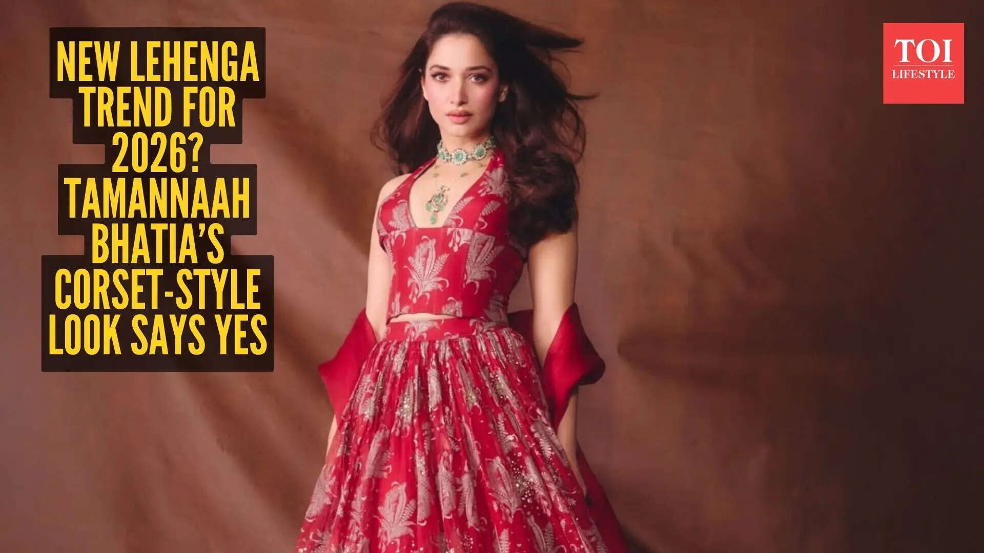 Tamannaah Bhatia just introduced the lehenga style that will rule 2026