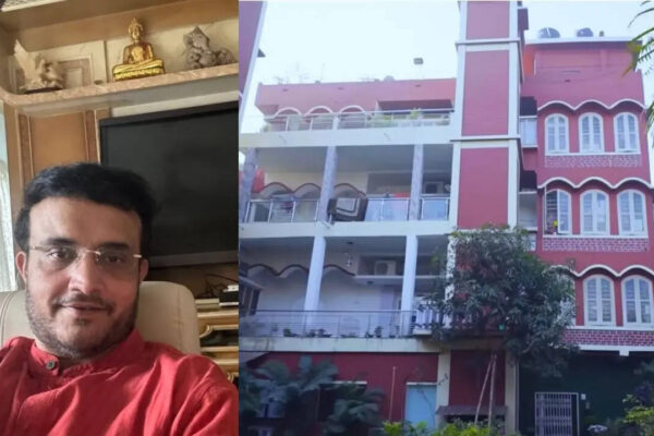 Sourav Ganguly’s ₹40 crore ancestral mansion in Kolkata is a 48-room family legacy, cricketing glory and classic Bengali charm