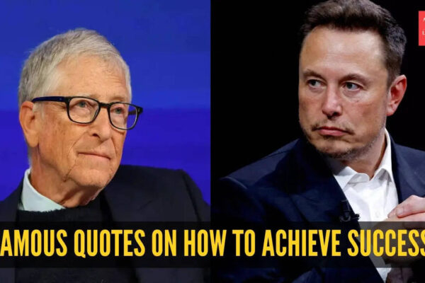 5 famous quotes on how to achieve success