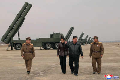 Kim Jong Un, daughter oversee test of North Korea's 'deadly yet attractive' rocket launchers