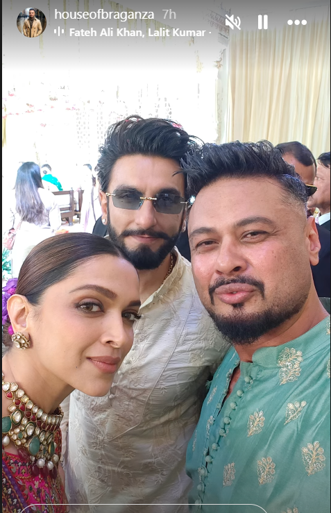 Ranveer Singh, Deepika Padukone make rare appearance ahead of 'Dhurandhar 2' release, attend stylist Eka Lakhani's wedding, inside PIC goes viral |