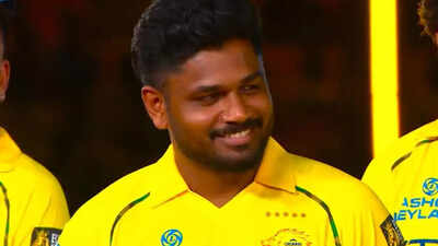 Sanju Samson's respect-first approach for CSK legend ends with a stunning twist - WATCH | Cricket News