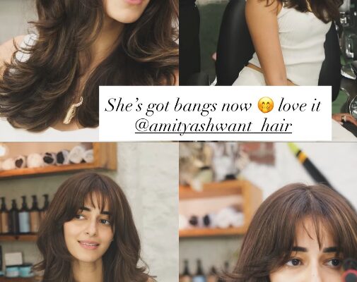 Ananya Panday New Haircut: 'Call Me Bae' star Ananya Panday debuts a bold new haircut with bangs, says 'she’s got bangs now, love it' |