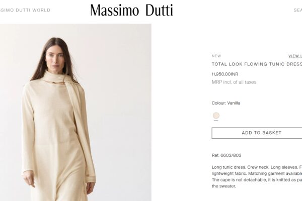 Massimo Dutti’s Rs 12,000 ‘tunic dress’ triggers cultural appropriation debate - “It’s just a kurta set” |