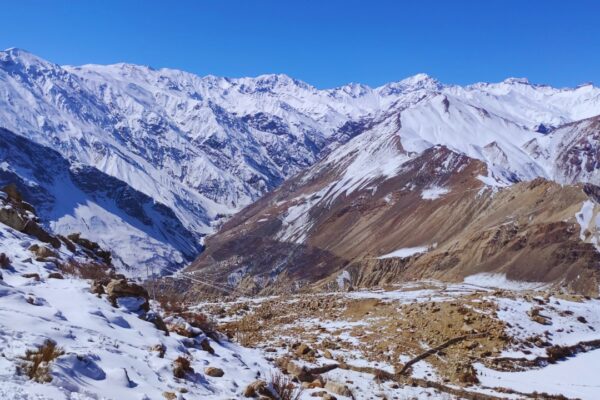 Ladakh: Fresh snowfall and rain hit Kargil district; traffic disrupted on Srinagar–Leh highway |