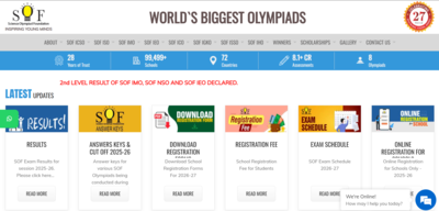 SOF NSO, IMO and IEO Level 2 results 2026 declared: Direct link to access scorecards here