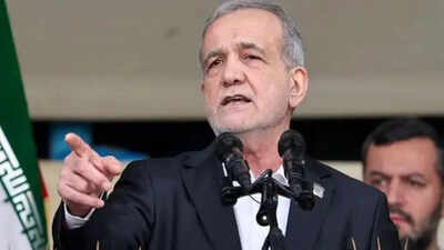 'Who is he to deprive a nation?' Iranian president Masoud Pezeshkian hits out at Donald Trump over nuclear rights claim