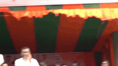 Watch: Assam CM Himanta Biswa Sarma grooves to BJP's campaign song at Bongaigaon rally | India News