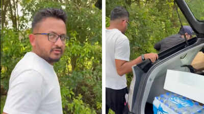 Indian man in Auckland faces abusive calls after video of him dumping trash from car goes viral: 'I already apologised'
