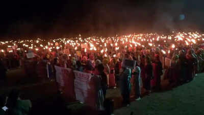 Manipur unrest: Protesters clash with police during march to CM's house | India News