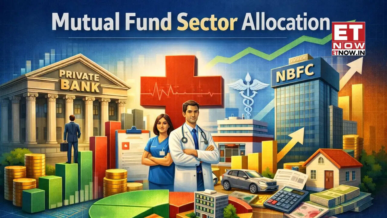 Mutual Fund Sector Allocation: Private banks still dominate despite reduced exposure; Healthcare, NBFCs lead the way - Mutual Funds