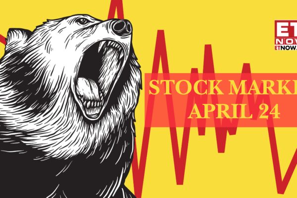 Stock Market Crash Today, April 24: Sensex falls 1000 pts, Nifty settles below 23900; reasons behind the decline, check losers and gainers | Highlights - Markets