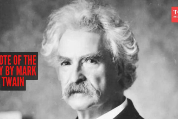 Quote of the day by Mark Twain: “Life is short. Break the rules. Forgive quickly…”