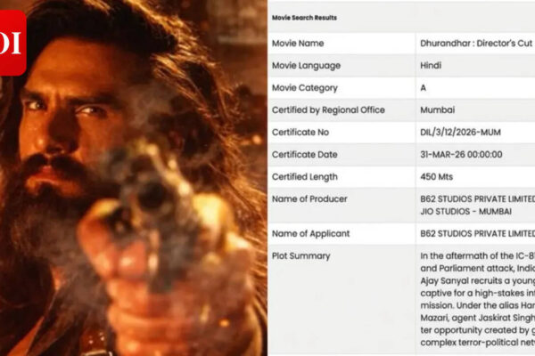 Dhurandhar 2: 'Dhurandhar' and 'Dhurandhar: The Revenge' 7 hours 30 minute director's cut of Ranveer Singh starrer set for India release on April 5? |