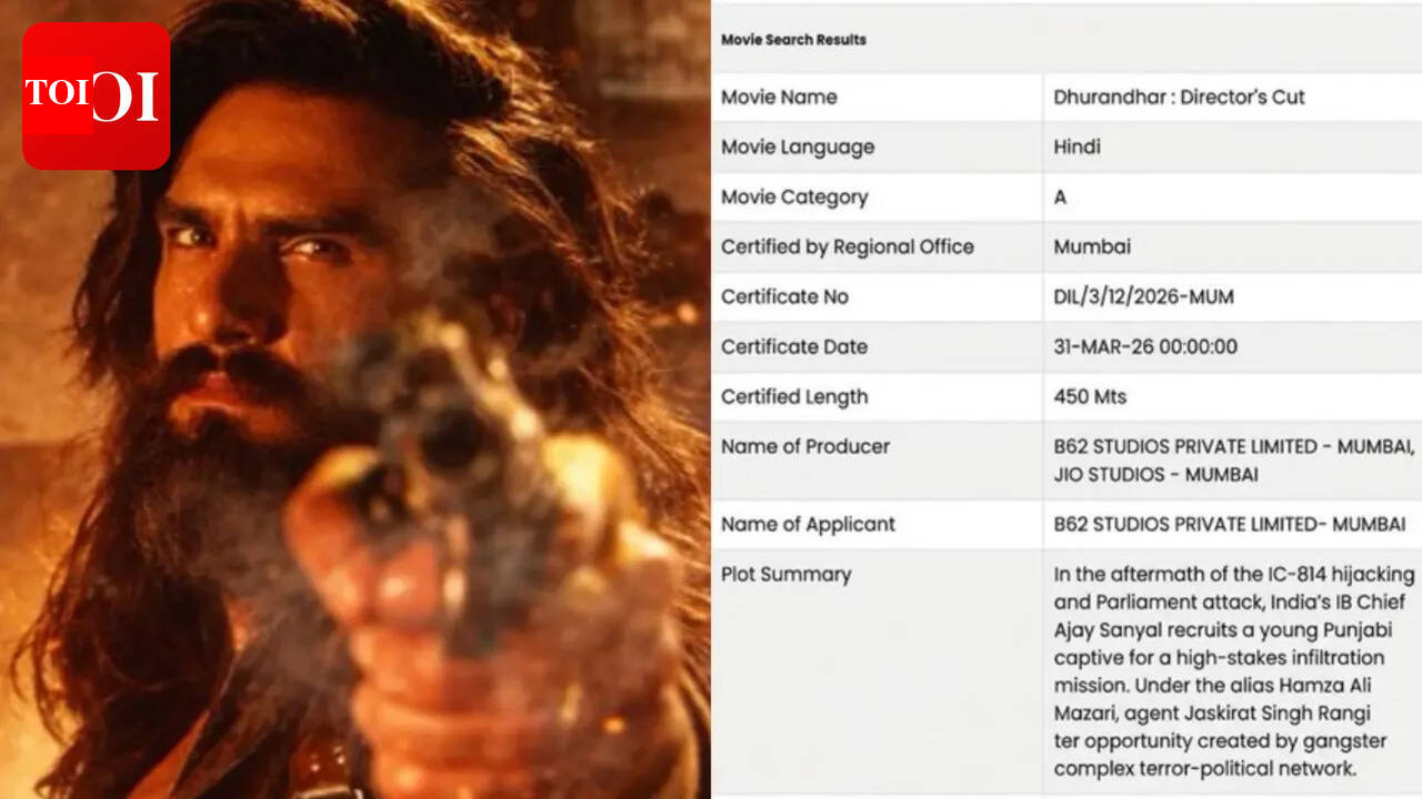 Dhurandhar 2: 'Dhurandhar' and 'Dhurandhar: The Revenge' 7 hours 30 minute director's cut of Ranveer Singh starrer set for India release on April 5? |