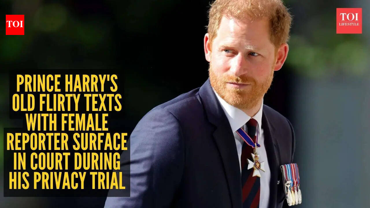 Prince Harry's old flirty texts with female reporter surface in Court during his privacy trial: "Miss our movie snuggles" |