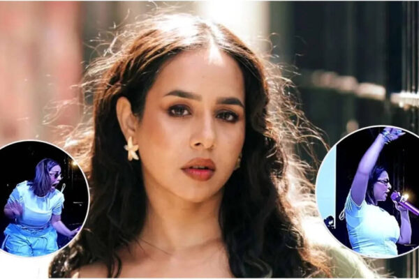 Punjabi singer Sunanda Sharma cancels show after frightening stage invasion at Ghaziabad; fan taken into police custody | Punjabi Movie News