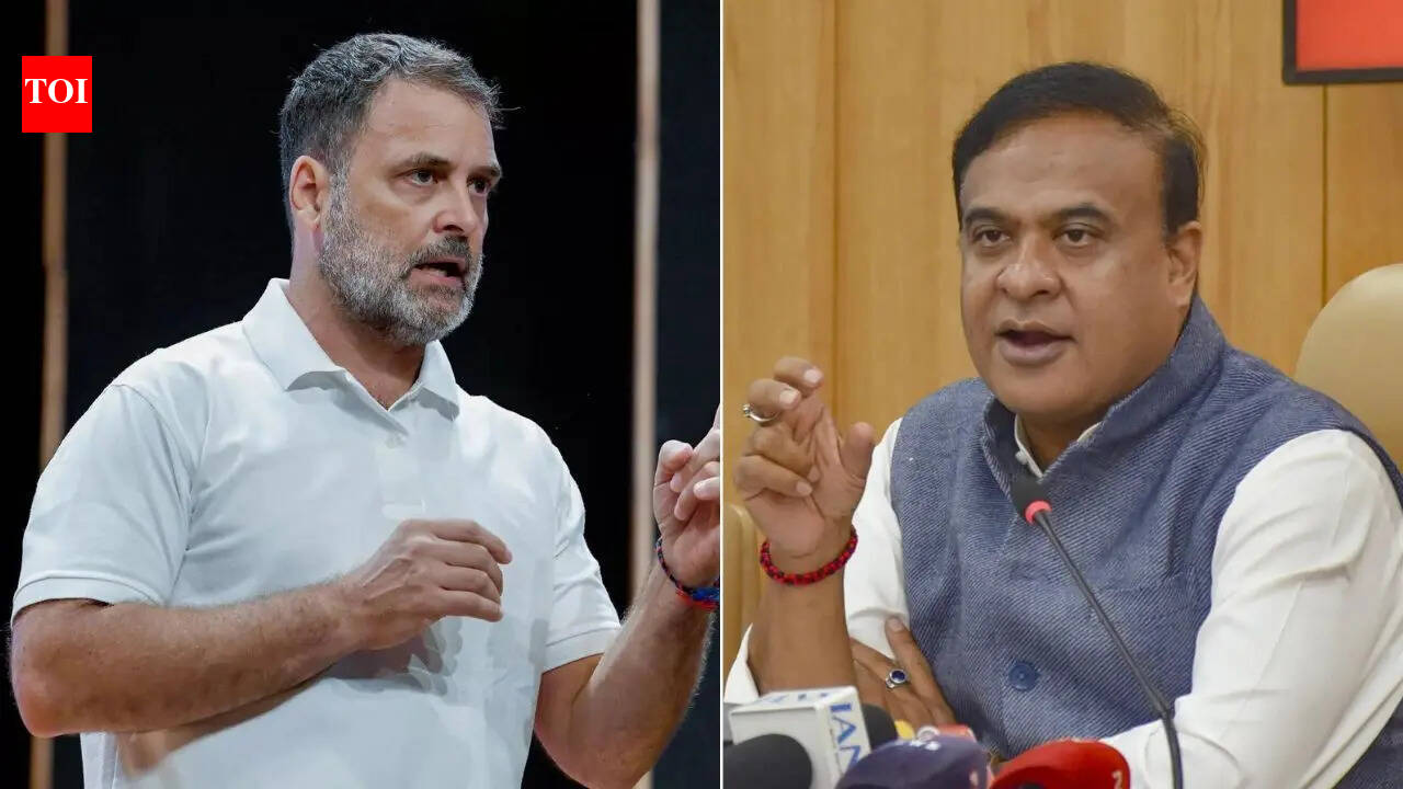 'Hate-spreading CM': Rahul Gandhi slams Himanta Biswa at Assam poll rally | India News