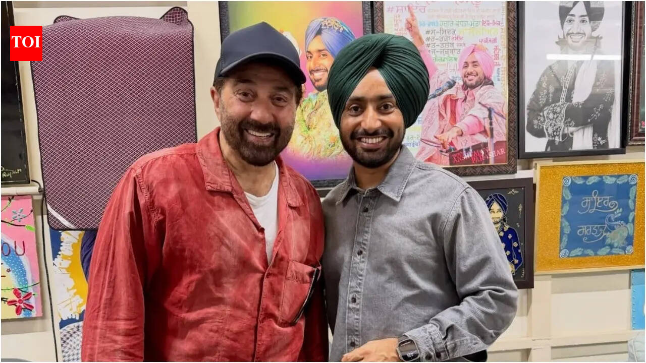 Sunny Deol meets Punjabi folk star Satinder Sartaaj; Overwhelmed singer says, ‘ Love & respect always’ |