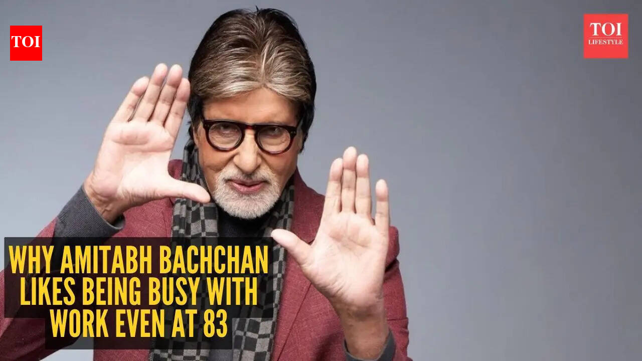 Why Amitabh Bachchan likes being busy with work even at 83: What people of all ages can learn from the megastar |