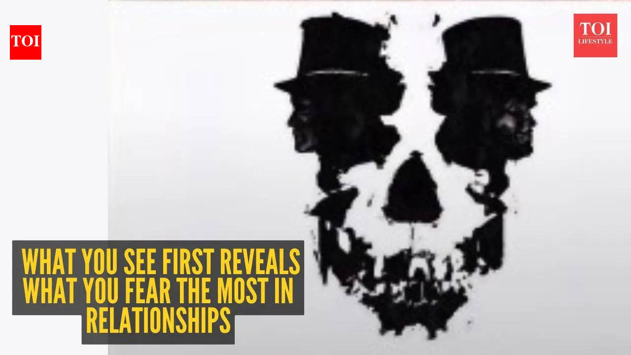 Optical illusion personality test: Men in hats or skull? What you see first reveals what you fear the most in relationships |