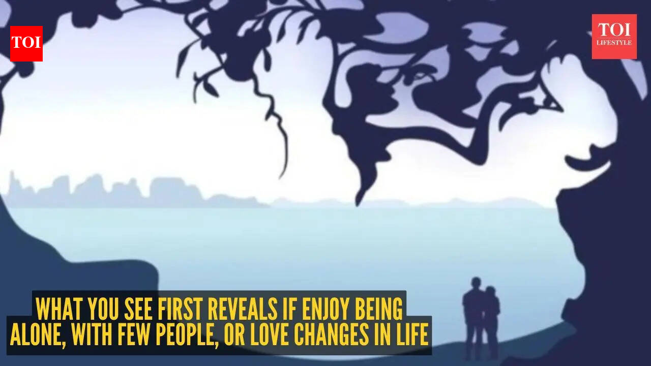 Optical illusion personality test: Baby, couple, trees? What you see first reveals if you enjoy being alone, with few people, or love changes in life