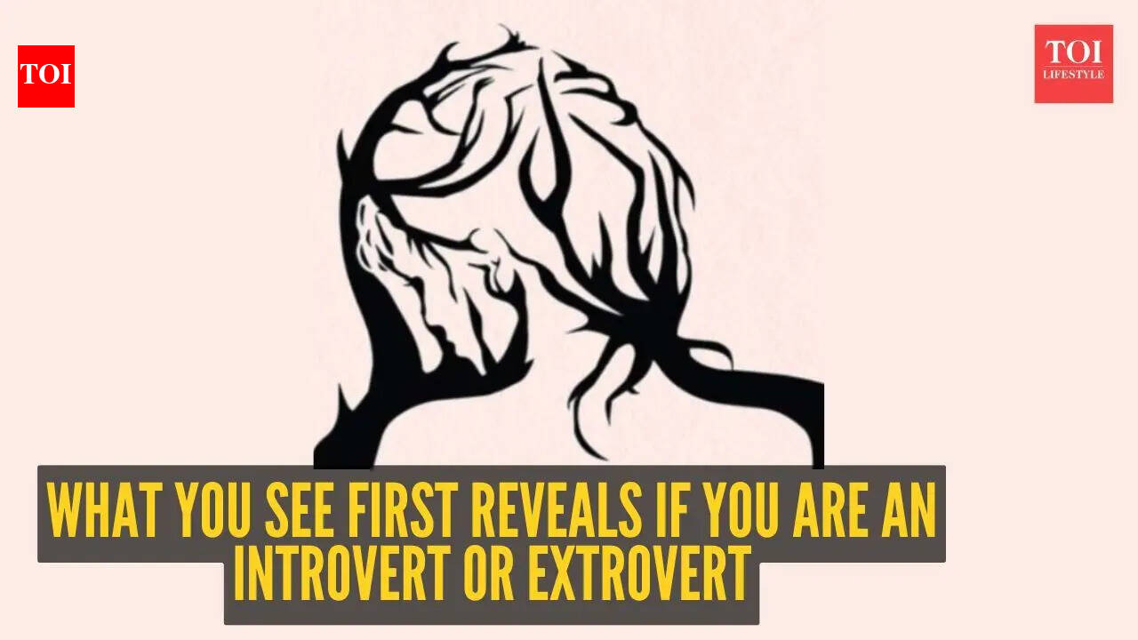 Optical illusion personality test: Woman, trees or both? What you see first reveals if you are an introvert or extrovert |