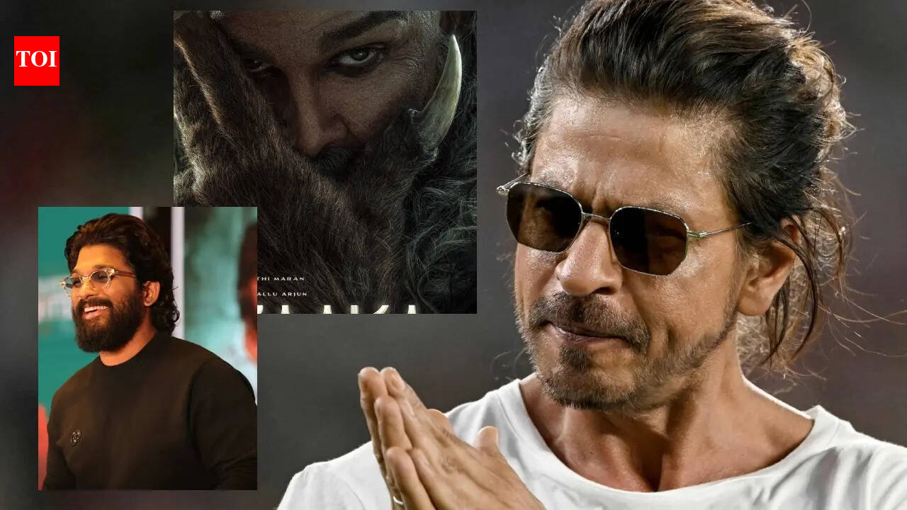 Shah Rukh Khan showers praise on Allu Arjun's look in 'Raaka' as he drops birthday wishes, calls him 'amazing', netizens react |