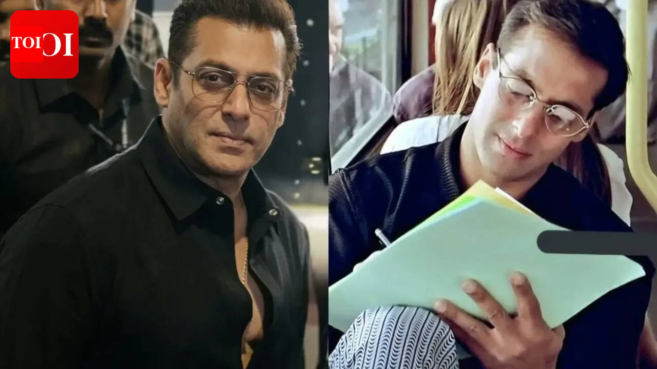 Salman Khan brings back ICONIC spectacle look; Fans say 'That's Sameer from Hum Dil De Chuke Sanam' |