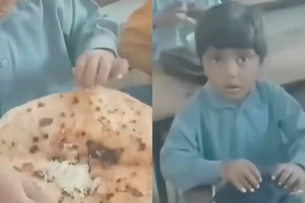 Teacher encourages child who brought only roti and sugar for lunch; heartwarming reel goes viral |