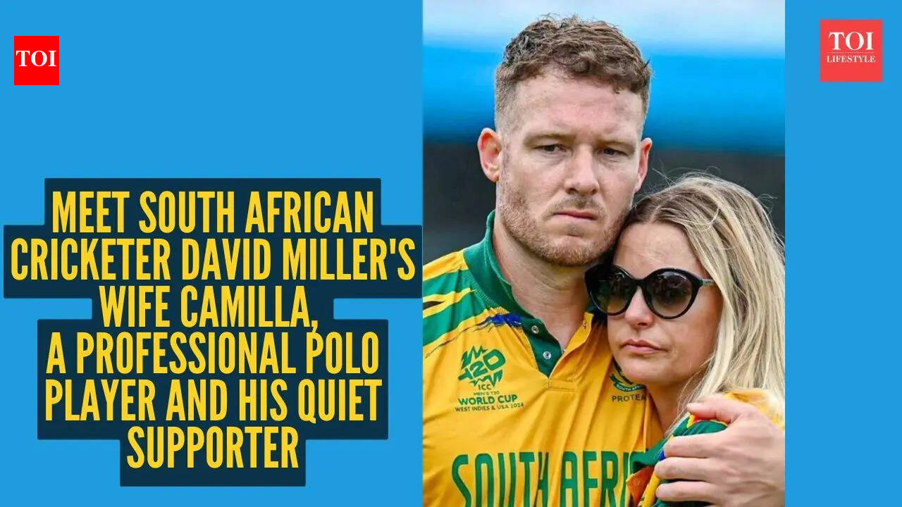 Camilla Harris: Meet South African cricketer David Miller's wife Camilla, a professional polo player and his quiet supporter |