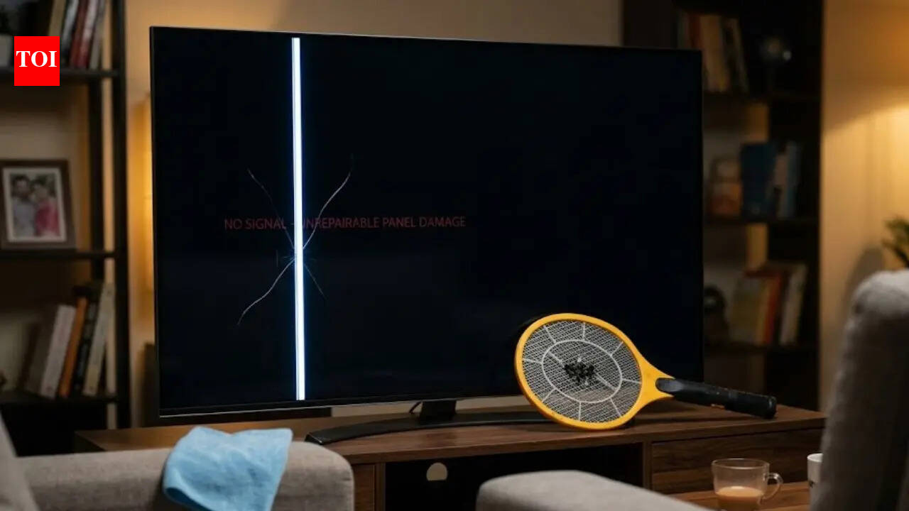Why you should never use a mosquito bat around your TV; the reason will shock you |