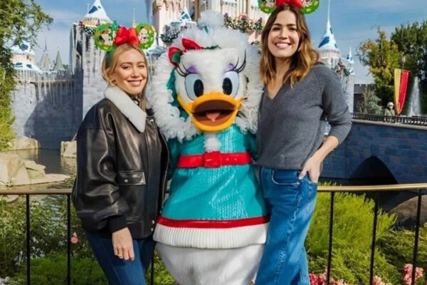Mandy Moore and Hilary Duff Enjoy a Fun Double Date at Bruce Springsteen Concert |